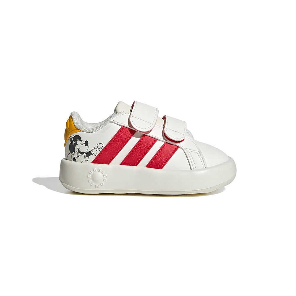 Tênis adidas Grand Court Mickey CF Infantil — foto do produto em fundo branco