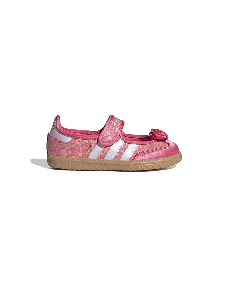 Tênis adidas Samba Disney Bela Adormecida Infantil — foto do produto em fundo branco