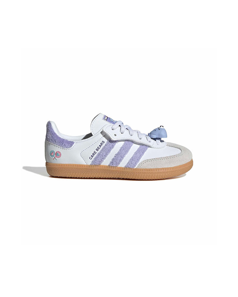 Tênis adidas Samba OG Care Bears Infantil — foto do produto em fundo branco