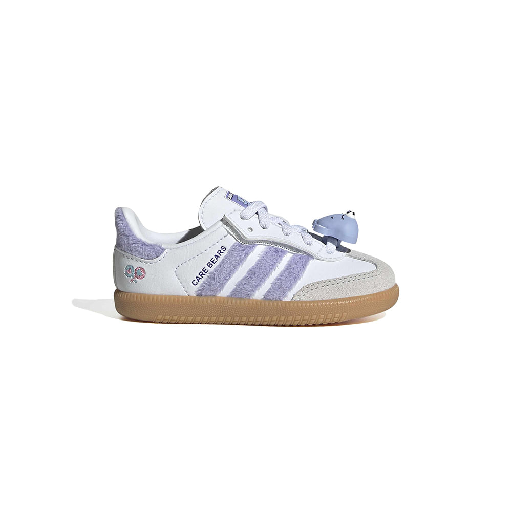 Tênis adidas Samba OG Care Bears Infantil — foto do produto em fundo branco