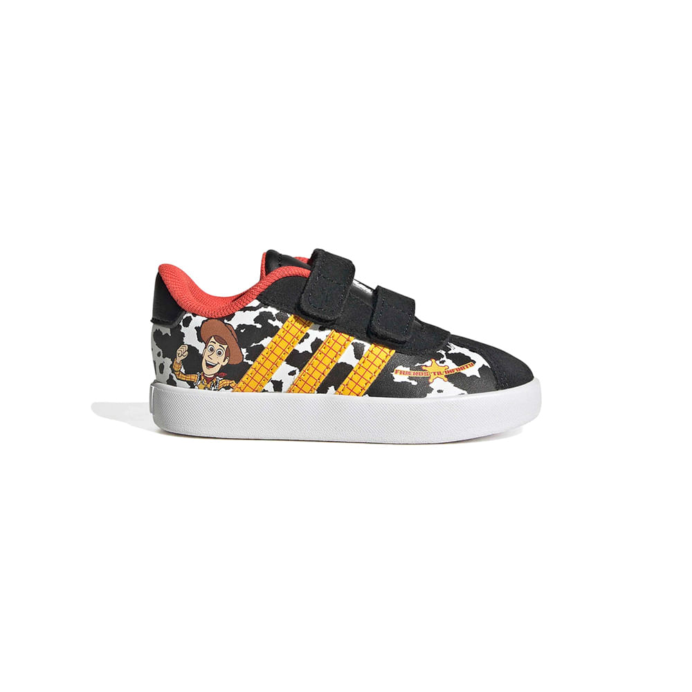 Tênis adidas VL Court Toy Story CF Infantil — foto do produto em fundo branco