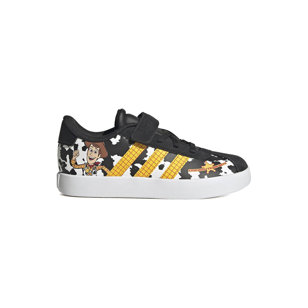 Tênis adidas VL Court Toy Story EL C Infantil — foto do produto em fundo branco