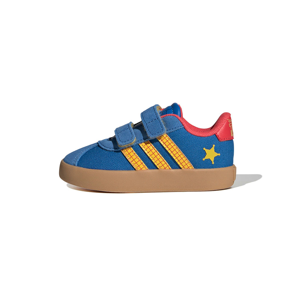 Tênis adidas VL Court Woody CF Infantil — foto do produto em fundo branco