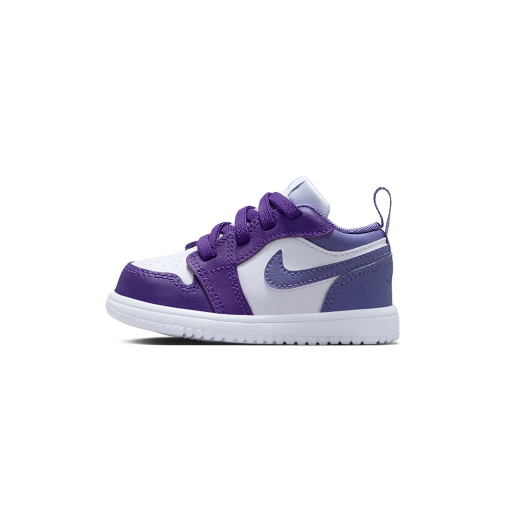 Tênis Air Jordan 1 Low Infantil — foto do produto em fundo branco