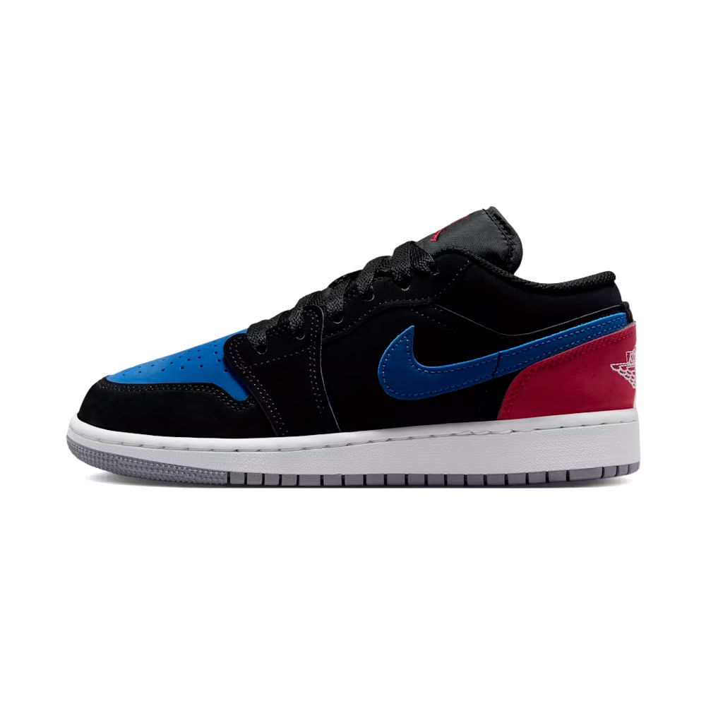 Tênis Air Jordan 1 Low Infantil — foto do produto em fundo branco