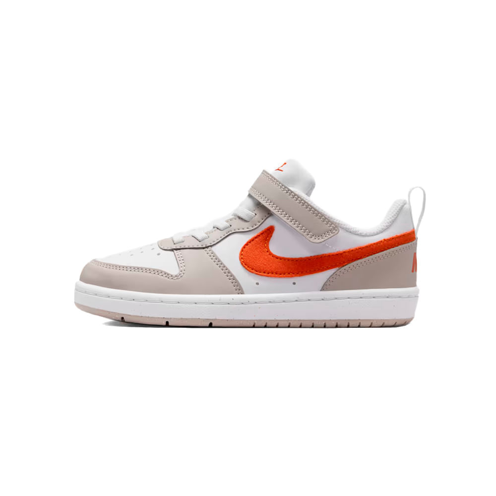 Tênis Nike Court Borough Low Essentials Infantil — foto do produto em fundo branco