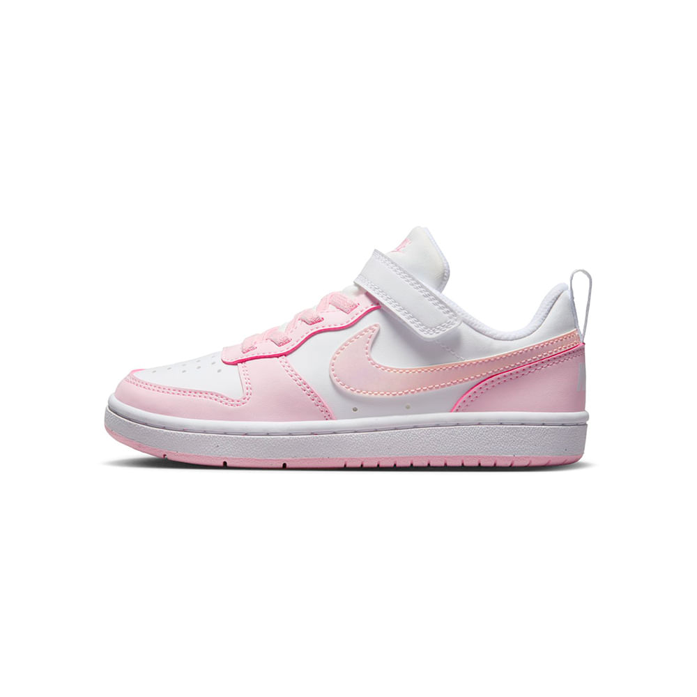 Tênis Nike Court Borough Low Recraft Infantil — foto do produto em fundo branco