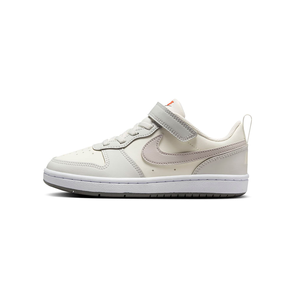 Tênis Nike Court Borough Low Recraft Infantil — foto do produto em fundo branco