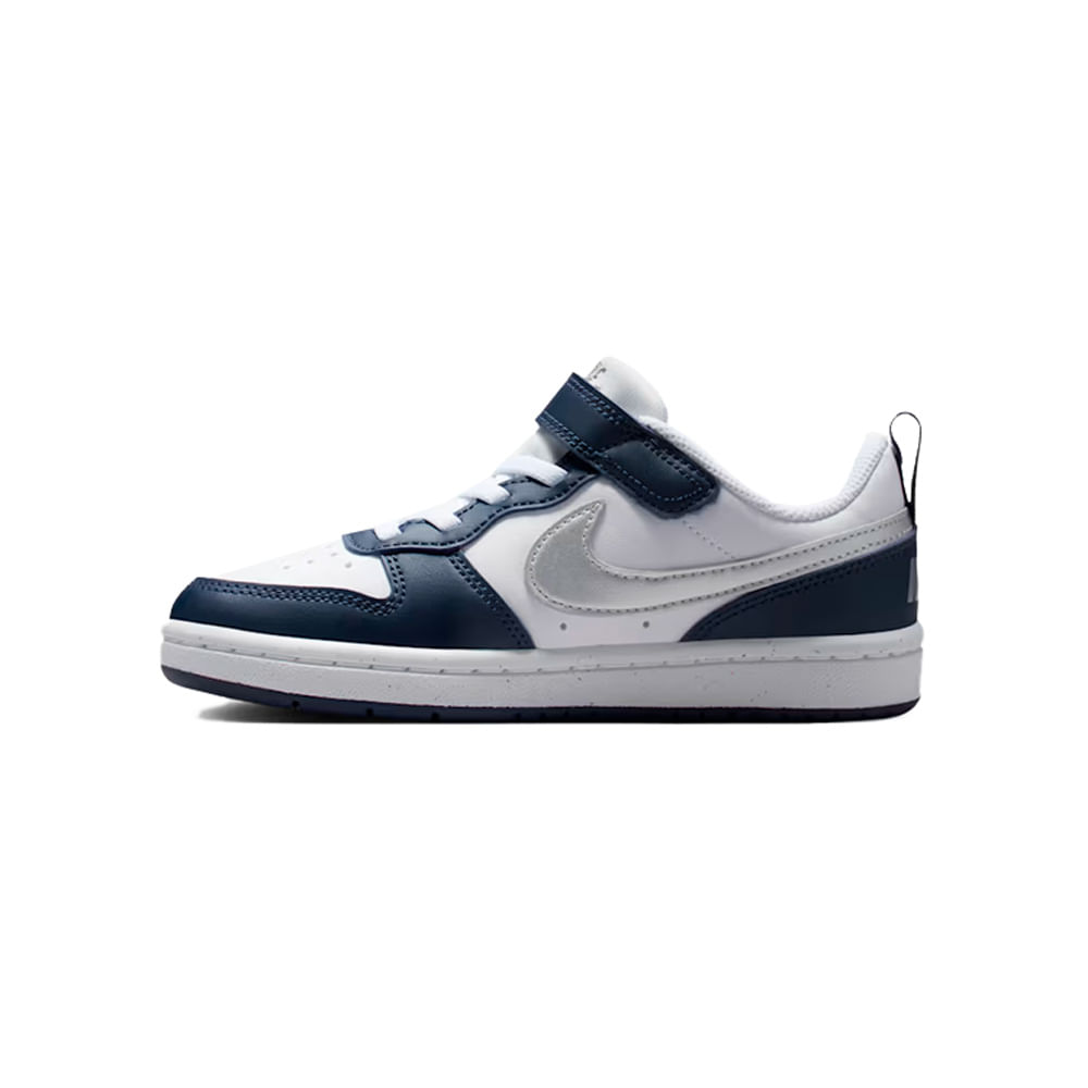 Tênis Nike Court Borough Low Recraft Infantil — foto do produto em fundo branco
