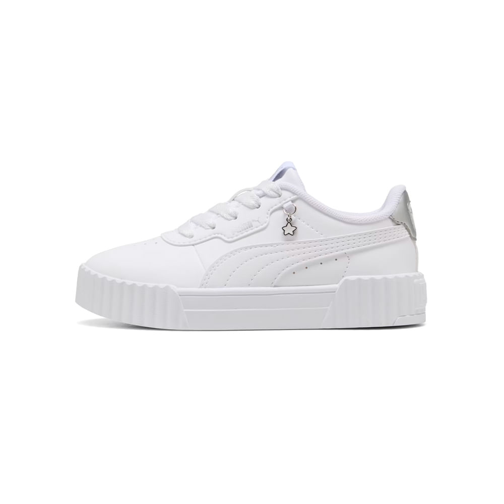 Tênis Puma Carina 3.0 Charm Infantil — foto do produto em fundo branco