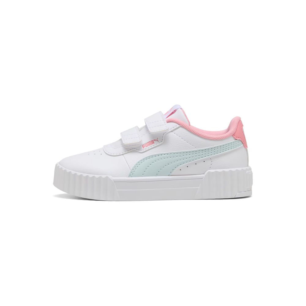 Tênis Puma Carina 3.0 V Infantil — foto do produto em fundo branco