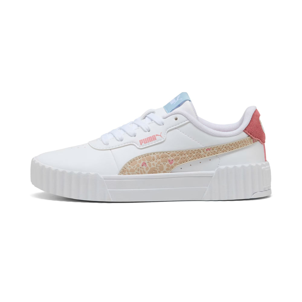 Tênis Puma Carina 3.0 Winter Safari Infantil — foto do produto em fundo branco