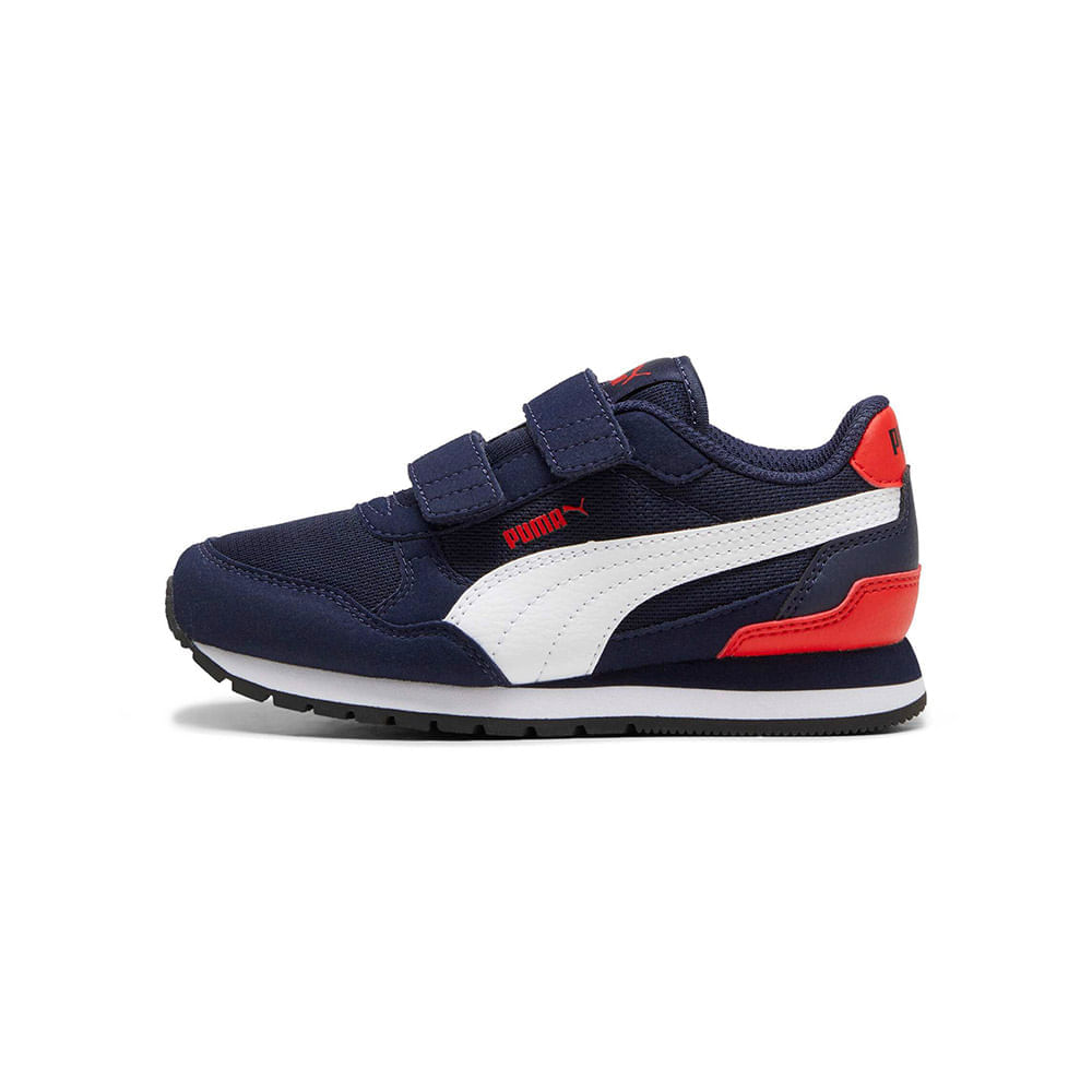 Tênis Puma St Runner V4 Mesh V Ps Infantil — foto do produto em fundo branco