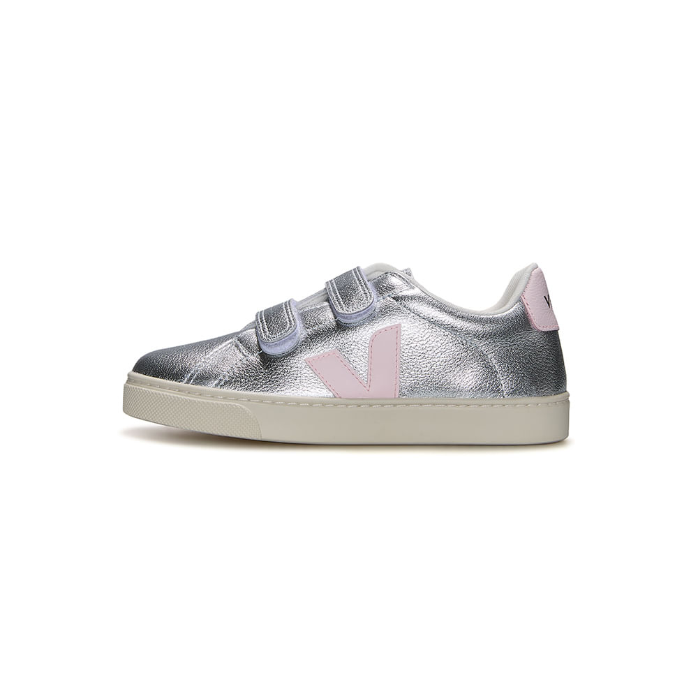 Tênis Veja Small Esplar Leather Infantil — foto do produto em fundo branco