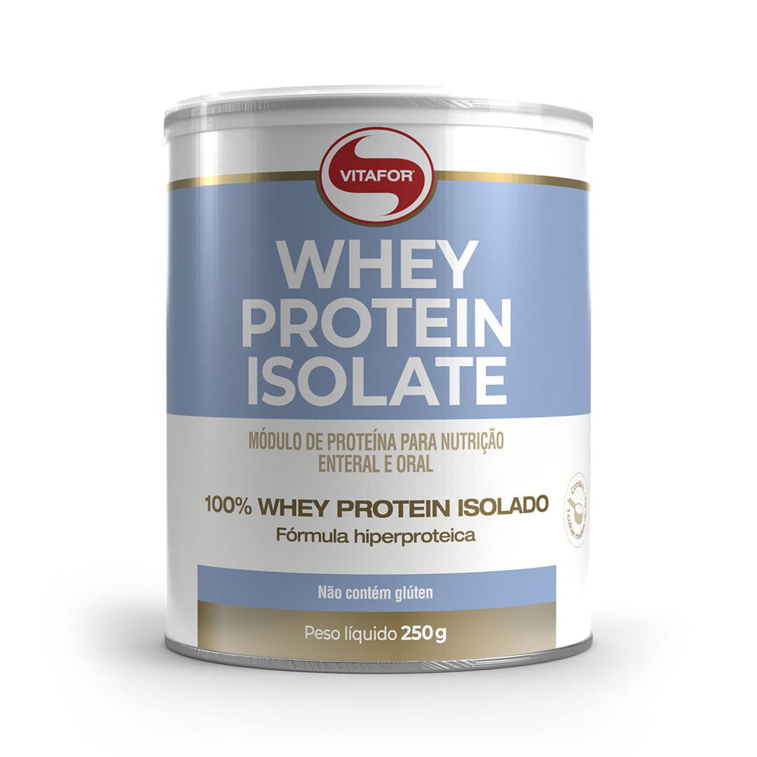WHEY PROTEIN ISOLATE 250g — foto do produto em fundo branco